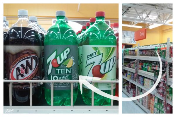 7UP TEN at Walmart