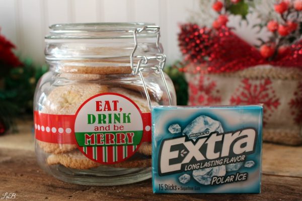 Secret Elf Gift - Cookie Jar and Cookies