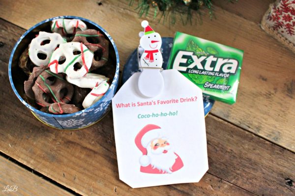 Secret Elf Gift with Joke