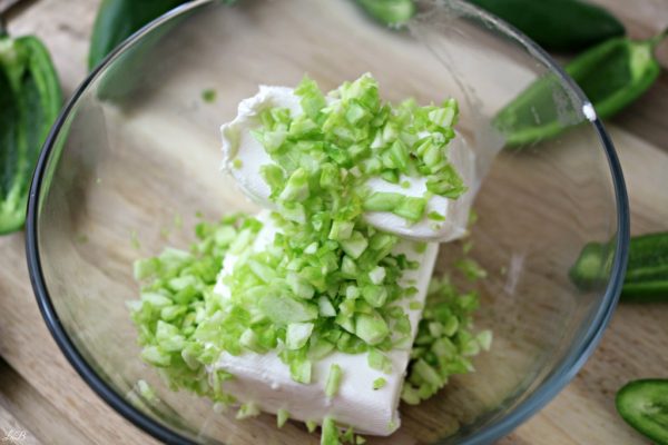Cream cheese for jalapeno poppers