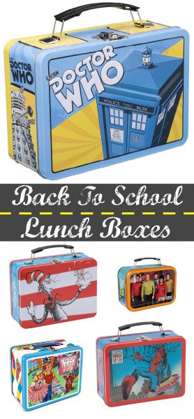 Back To School Lunch Boxes! Check out these retro style old school lunchboxes!