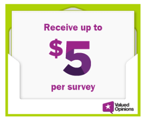 Valued Opinions - Take Surveys - Get Paid!