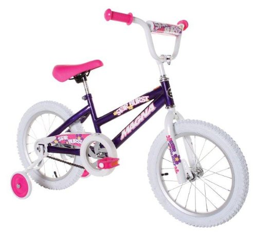 16 inch Girl's Bike with Training Wheels